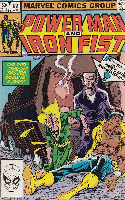 FL- POWER MAN AND IRON FIST N.92 -- MARVEL COMICS USA - 1983 - S - PBX98